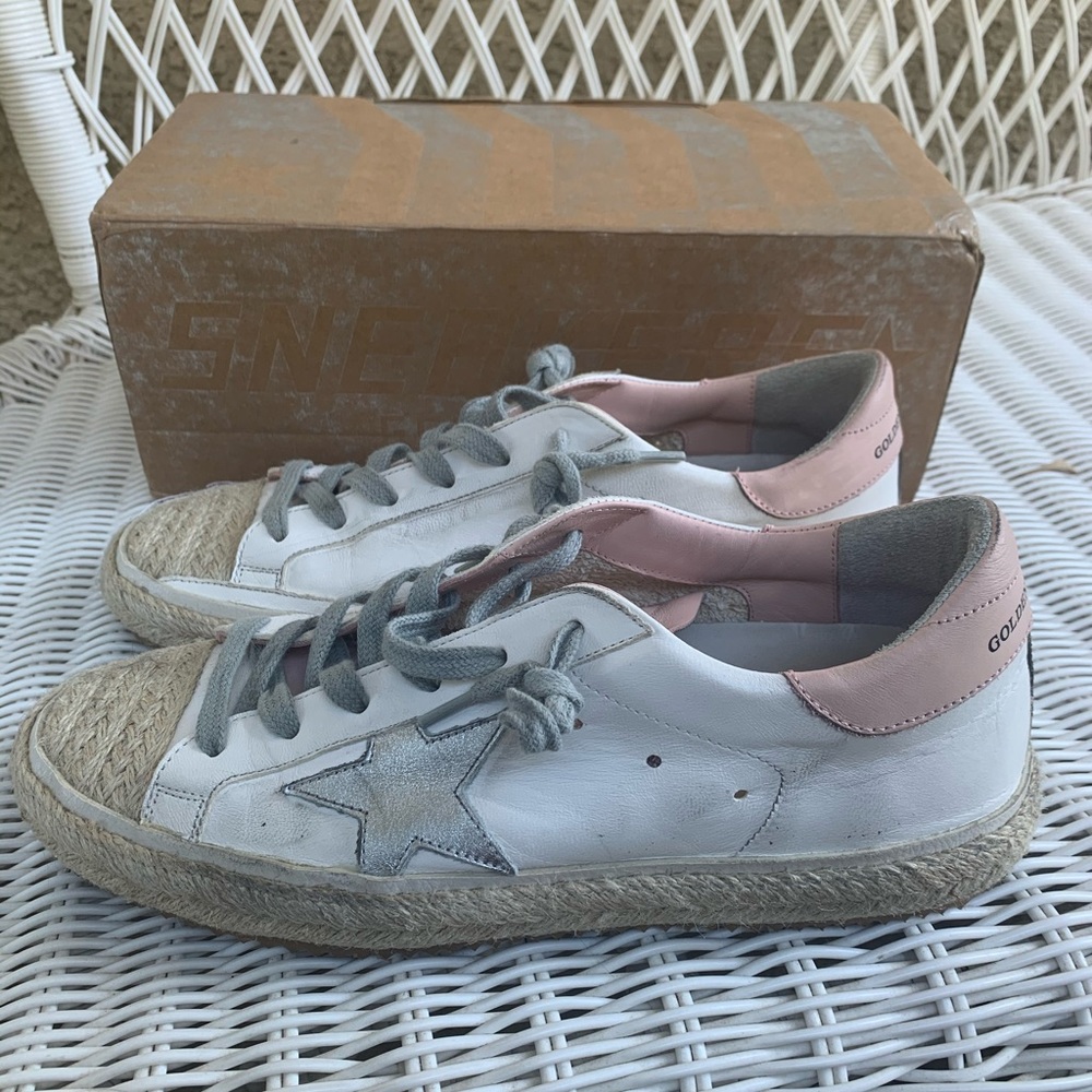 *RARE* Golden Goose superstar espadrille sneakers!